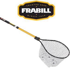 Frabill 3/8 Clear Ruber Stretch Conservation Net