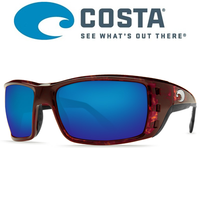 Costa Permit Global Fit 580G Tortoise Global Fit/Blue Mirror 580G
