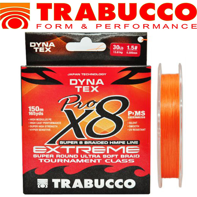Trabucco Pro Extreme X8, Bright Orange 150m