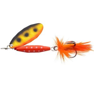 Блесна вращающаяся Abu Garcia Reflex Red 18G цв. Orange Copper Holo
