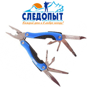 Мультитул "Следопыт" (плоскогубцы) 9 предметов в чехле