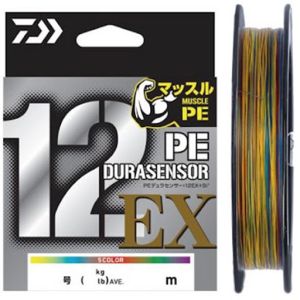 Шнур PE Daiwa UVF PE Durasensor×12EX+Si3 5Color 400m 1,0 # 22LB