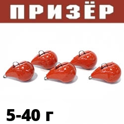 Призёр груз "Слоник" красный мягкий флюр