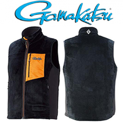 Gamakatsu GM3527 Fleece Vest BK