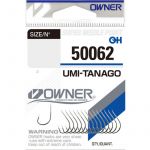 Крючок Owner Umi Tanago nickel №9 17шт