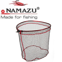 Namazu Pro Голова подсачека, округло-овальный обод, прорезиненная сетка