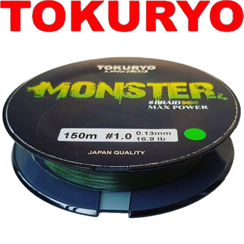 Tokuryo Monster X8 Moss Green PE 150m