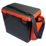 Ящик зимний Helios FishBox односекционный (19л) оранжевый