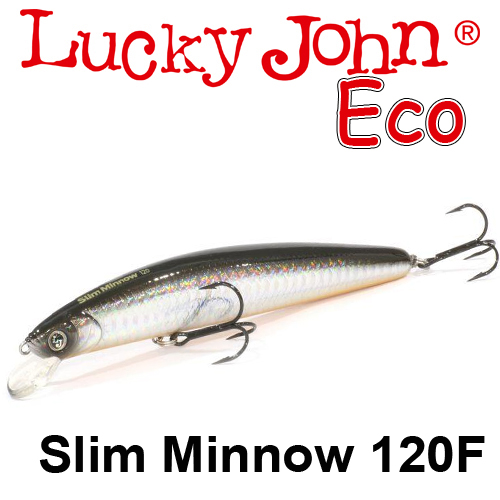 Lucky John Eco Slim Minnow 120F 