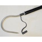 Багорик телескопический GRFish Professional, 0.90м, алюминий, 2-х частный, черный, плавающий