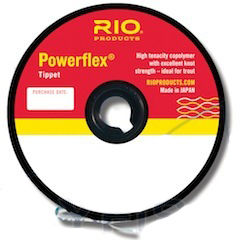 Типпет RIO Powerflex@Tippet Spools 30yd 27.4m 0,015 in 0,381mm