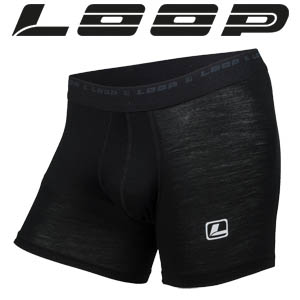 Loop Wool Shorts Man Jet Black