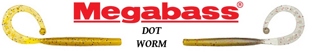Megabass Dot Worm 2 1/4