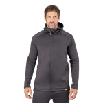 Толстовка Grundens Grundies Thermal FZ Hoodie, Black, XL