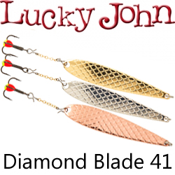 Lucky John Diamond Blade с цеп. и тр. 41мм