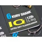 Оснастка волосяная Korda IQ D Rig Barbed 10lb Kurv Shank # 8 KCR058
