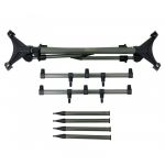 Род-под Carp Pro Rod Pod Black Color 3 удилища 4 телескопические ноги (CP57040B)