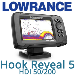 Lowrance Hook Reveal 5 HDI 50/200 (000-15502-001)