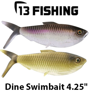 13 Fishing The Dine Swimbait 4.25" 12g