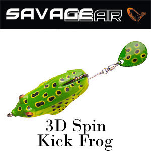 Savagear 3D Spin Kick Frog