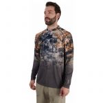 Футболка FHM Mark Evo V2 Принт серо-оранжевый/серый р.4XL