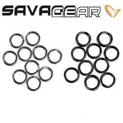 Savage Gear Stainless Splitring Mix Forged