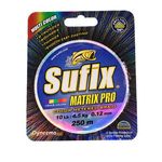 Шнур плетеный Sufix Matrix Pro Multi Color 100m x6 - 0.16mm