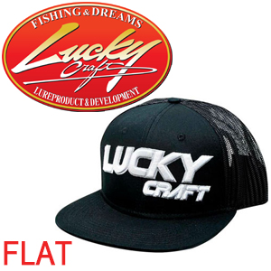 Lucky Craft Flat - Black and White/Gray