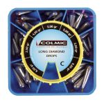 Набор грузил-оливок Colmic Long Diamond Box C (POMA02C)