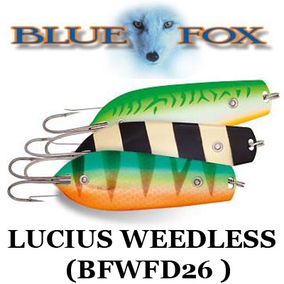 Blue Fox Lucius Weedless BFWFD26