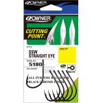 Крючок Owner OC SSW Straight w/eye BC №3/0 7шт