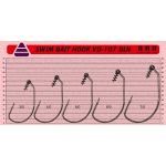 Крючок офсетный Vido Craft Swim Bait Hook VD-107 (BN) уп. 25шт. # 6/0