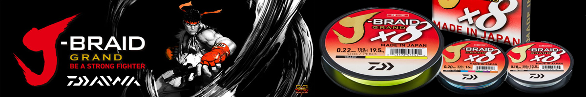Daiwa J-Braid Grand X8 150m Yellow