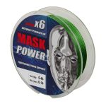 Леска плетёная Akkoi Mask Power X6-150 (dark-green) d0,14mm