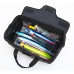 Сумка для блесен Hots Lure Mesh Bag M Black 30cm × 17cm × 17cm