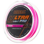 Шнур Akara Ultra Light PRO Pink 100m # 0,08