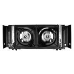 Плита газовая портативная двухконфорочная Helios (HS-BDZ-2X155)