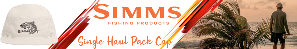 Simms Single Haul Pack Cap, Stone