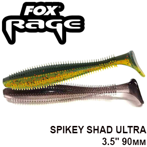 Fox Rage Spikey Shad Ultra 3.5"/90mm