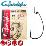 Крючок Gamakatsu Worm Offset EWG Silicon Stopper №4 (5шт)