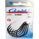 Крючок Gamakatsu LS-4644F Ring Eye N7/0 (4шт)