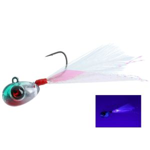 Джиг-приманка Daiwa Gekkabijin TsuyaKabura 2.2g цвет UV CORE GREEN