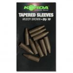 Конус силиконовый Korda Tapered Silicone Sleeve Brown KTSSB