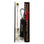 Страховочный тросик с чехлом и карабином Daitoubuku 1377 Tool Retractor BK