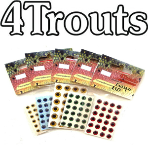 4Trouts Глазки голографические