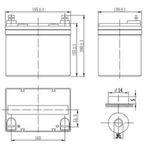 Аккумулятор Delta GX 12-33