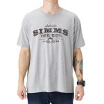 Футболка Simms Working Class T-Shirt, Grey Heather, XL