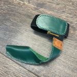 Напальчник Barracudoff с резинкой из кожи Зеленый размер 2XL