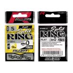 Кольцо заводное Ruzza Flat Split Ring Black №5 10шт