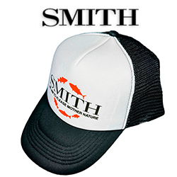 Smith Кепка с сеткой (черный, белый, красный)